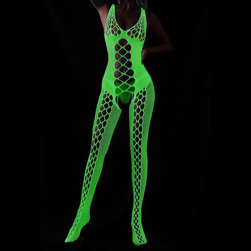 Glow in the Dark Bodystocking - Sexy Bodystocking Lingerie