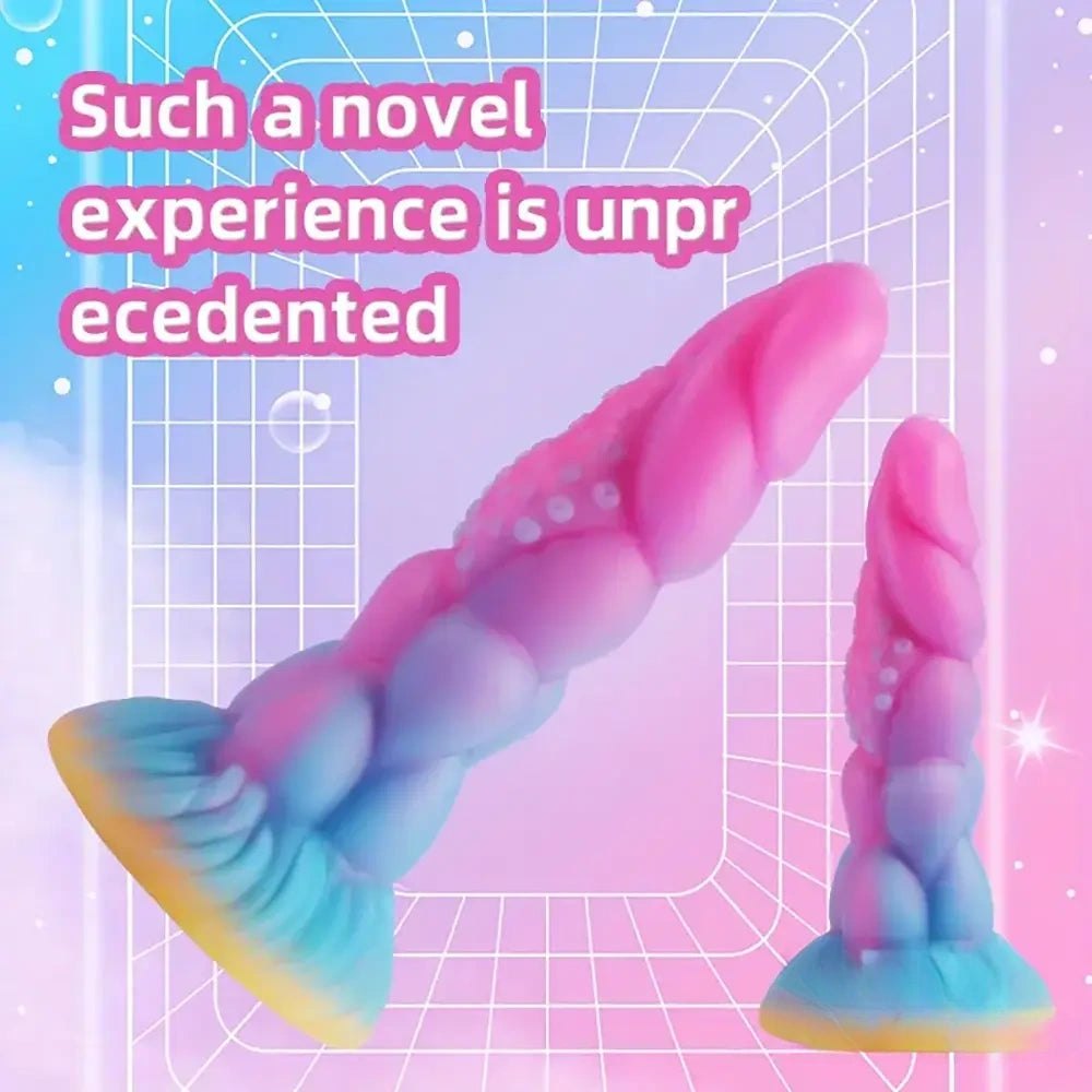 Glow Monster Fantasy Dildo - Silicone Creature Dildo
