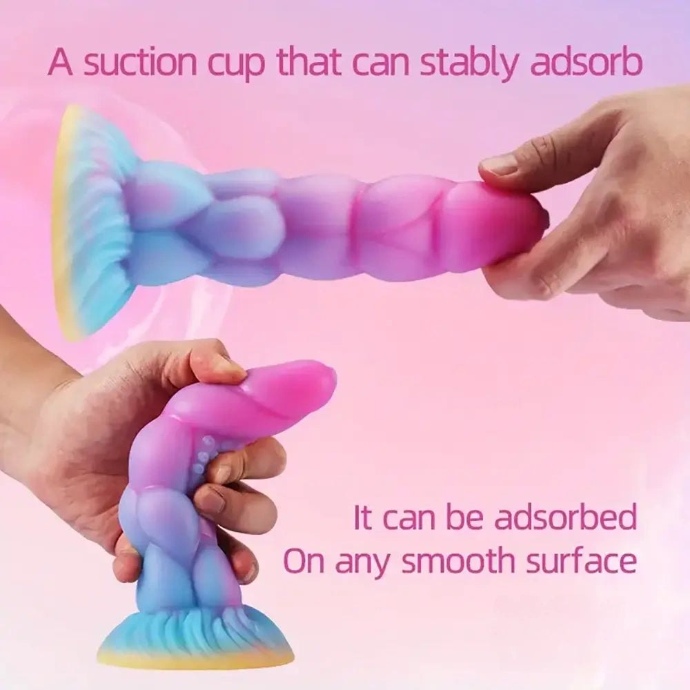 Glow Monster Fantasy Dildo - Silicone Creature Dildo