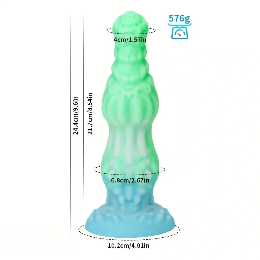 Glow Monster Fantasy Dildo Set - Fantasy Monster Dildo