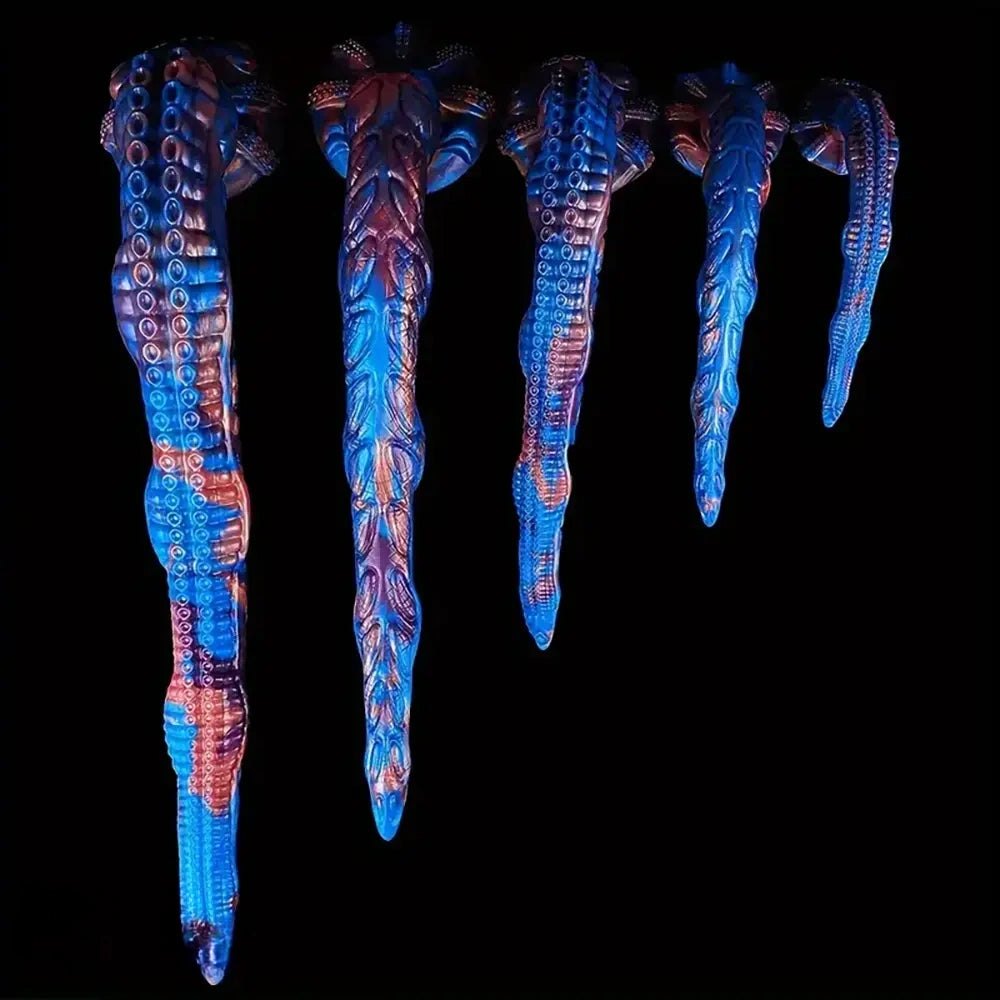 Glow Tentacle Fantasy Dildo - Fantasy Tentacle Dildo