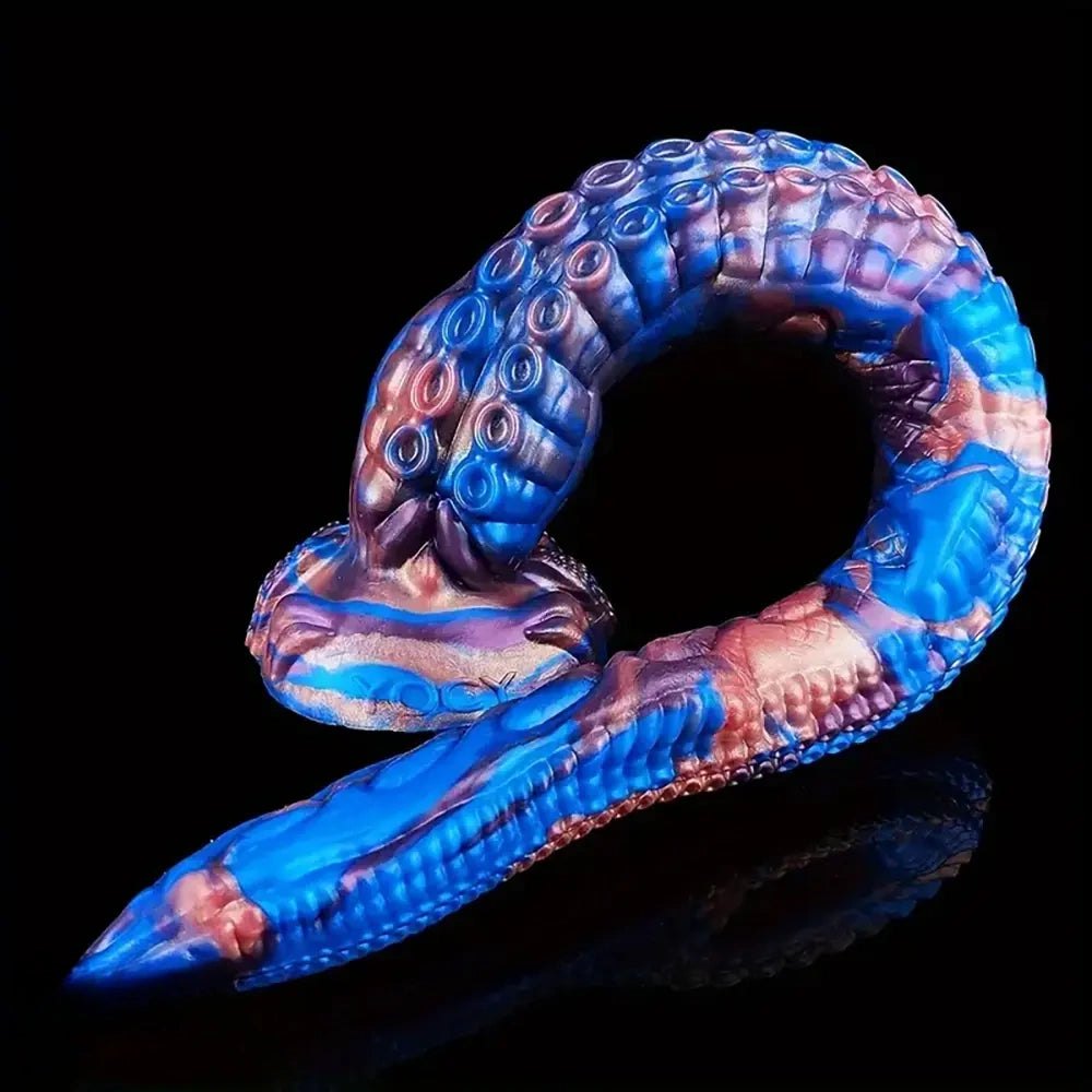 Glow Tentacle Fantasy Dildo - Fantasy Tentacle Dildo