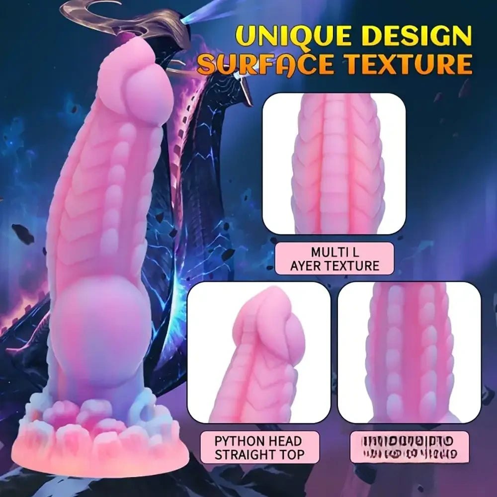 Glowing Fantasy Dildo - Fantasy Monster Dildo