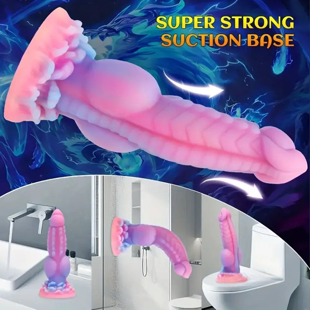 Glowing Fantasy Dildo - Fantasy Monster Dildo