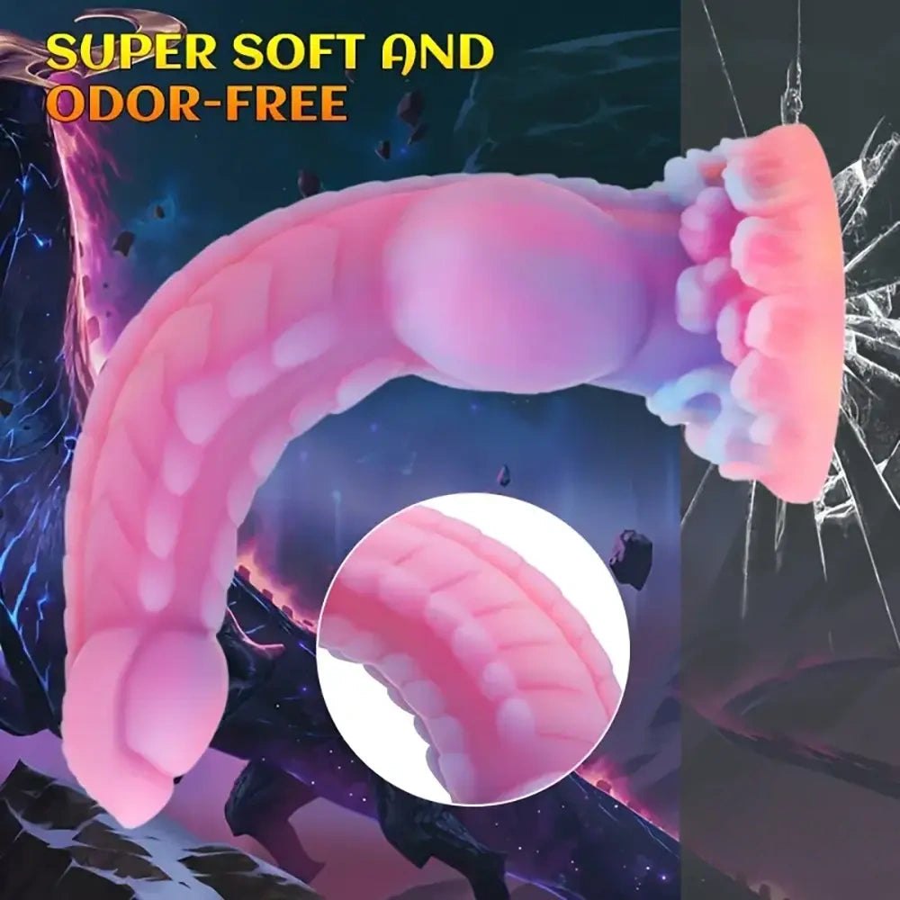 Glowing Fantasy Dildo - Fantasy Monster Dildo