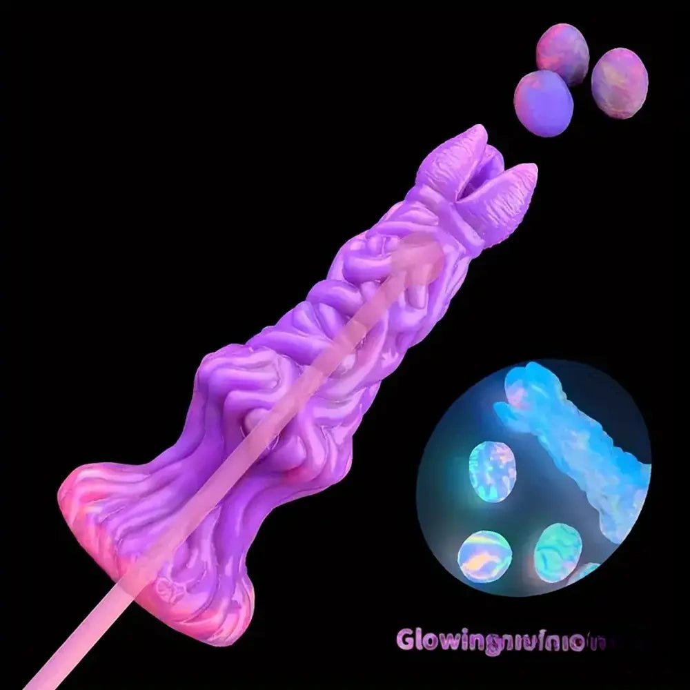 Glowing Ovipositor Fantasy Dildo - Silicone Fantasy Dildo