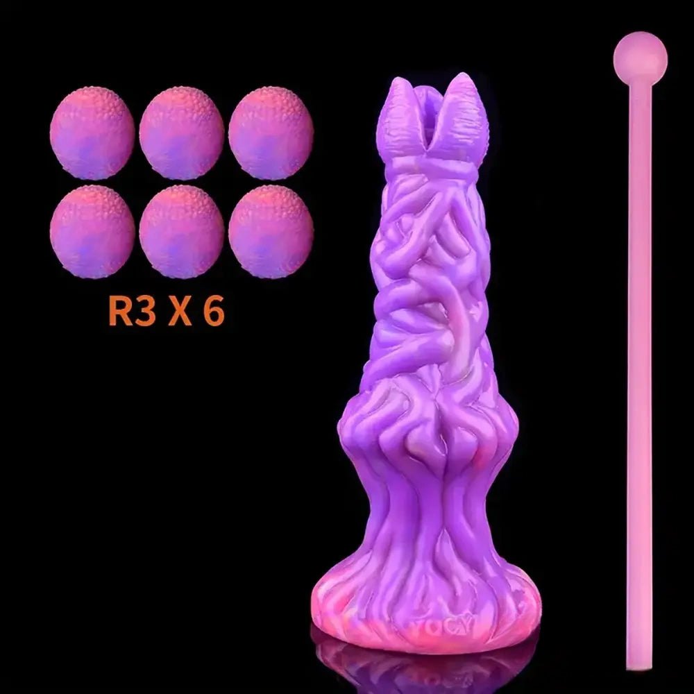 Glowing Ovipositor Fantasy Dildo - Silicone Fantasy Dildo