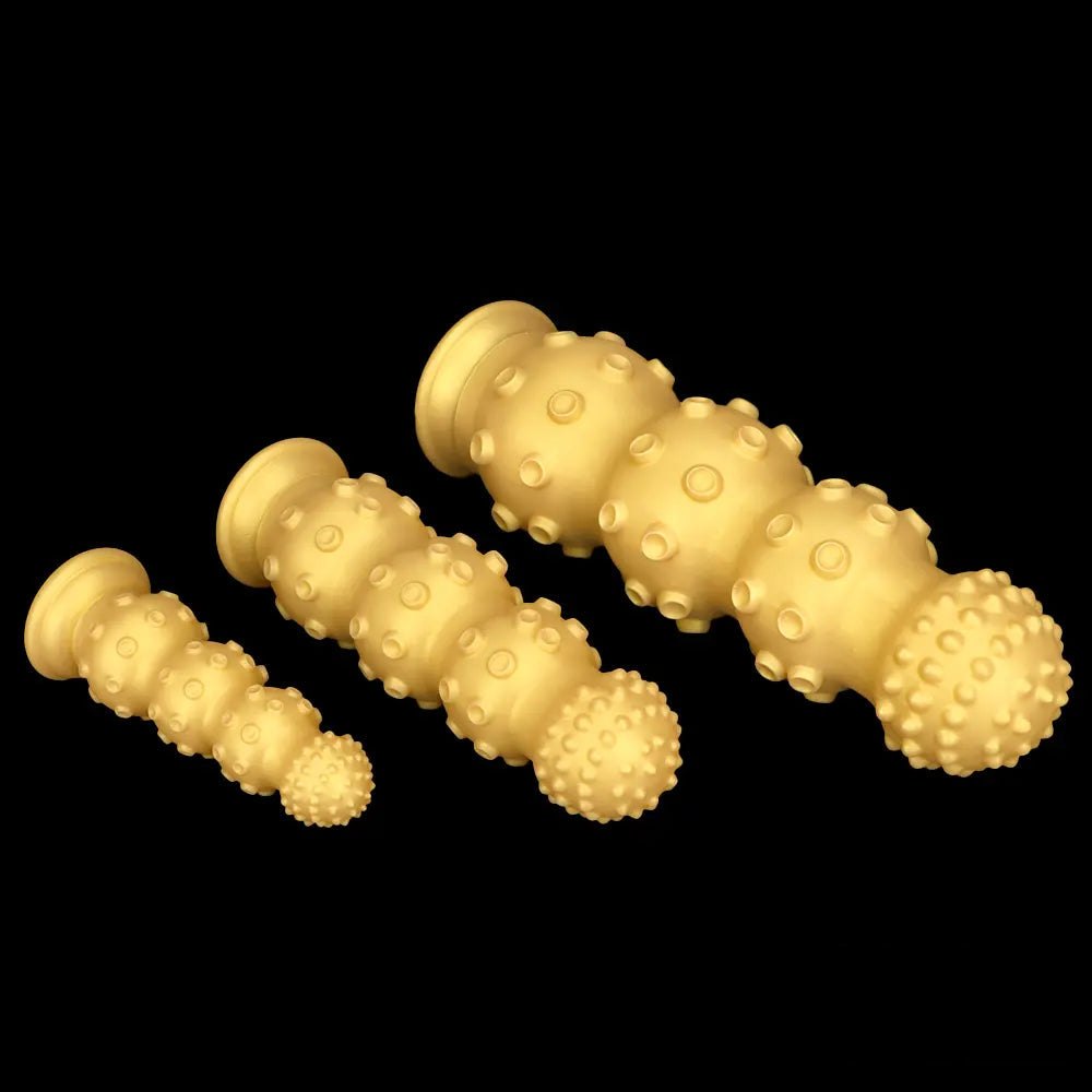 Gold Octopus Fantasy Dildo S/M/L - Suction Cup Toy