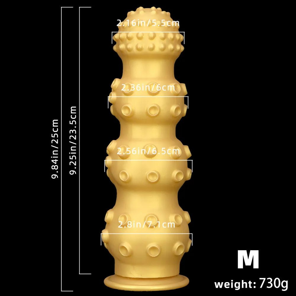 Gold Octopus Fantasy Dildo S/M/L - Suction Cup Toy