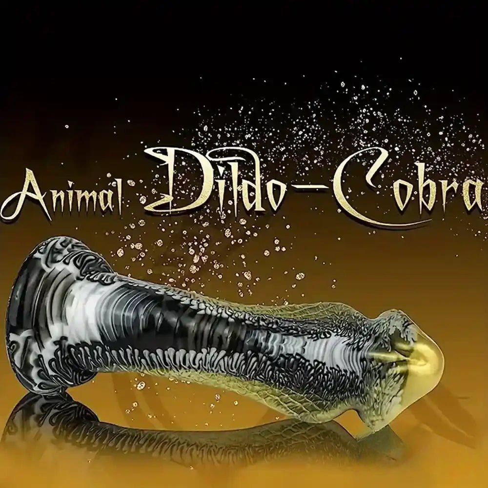 Gold Scale Fantasy Dildo - Snake Scale Monster Dildo