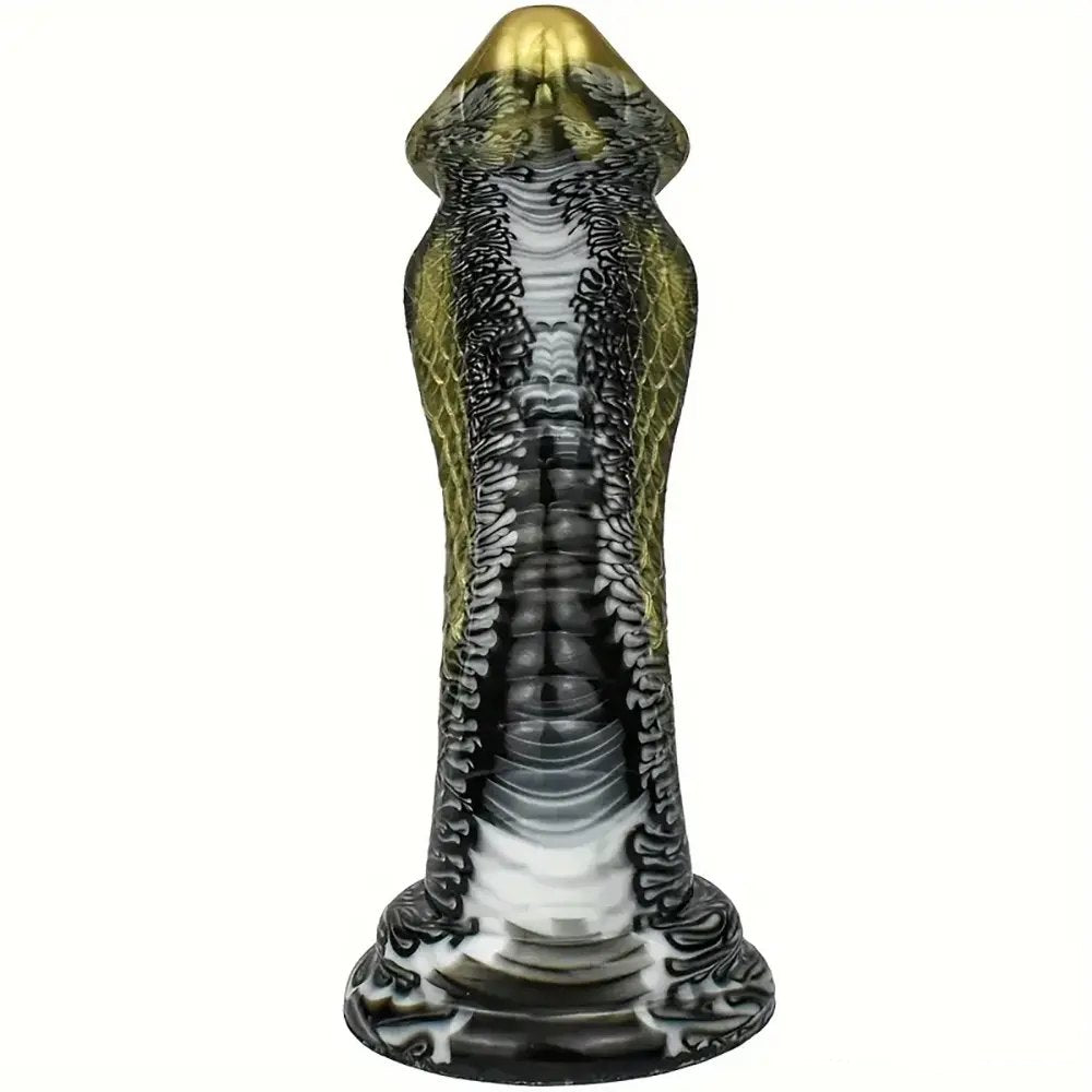 Gold Scale Fantasy Dildo - Snake Scale Monster Dildo