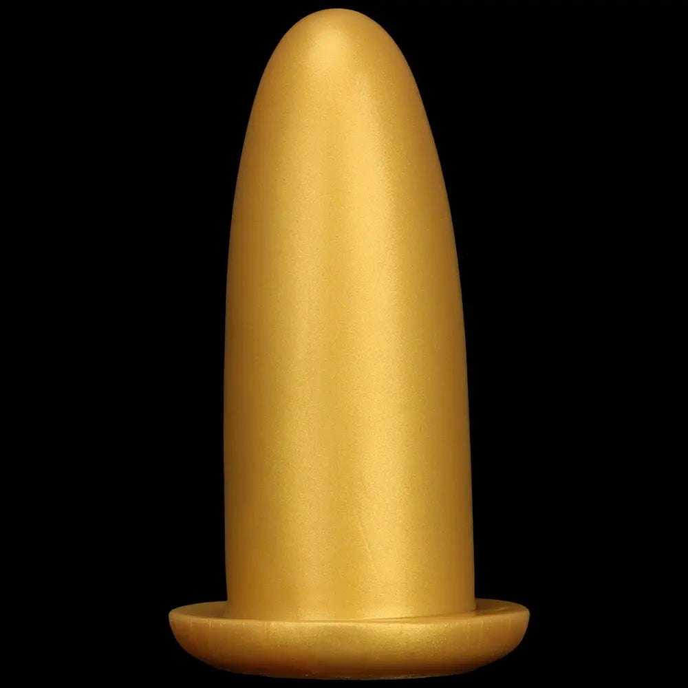 Gold Silicone Missile Dildo - Large Thick Dildo