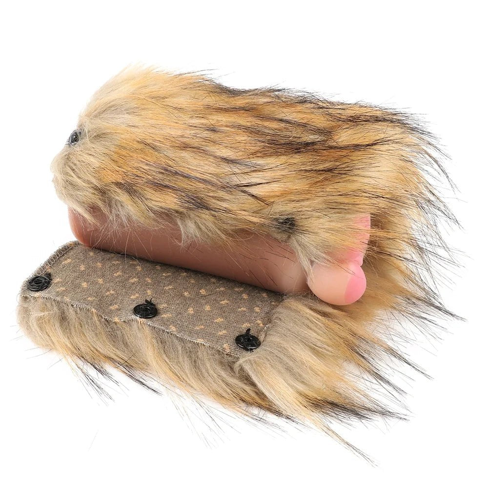 Golden Mane Dual Entry Masturbator - Furry Male Masturbator
