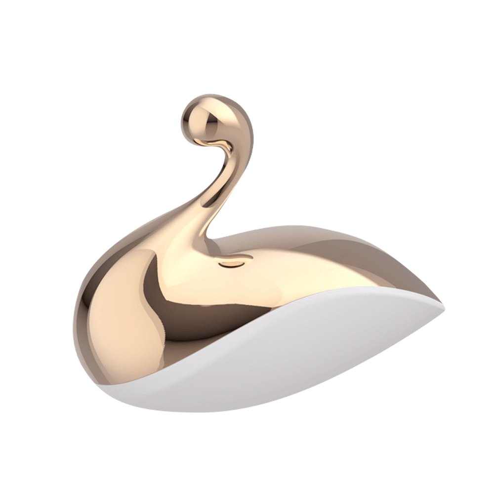 Golden Swan Tongue Suction Vibrator - Silicone Clit Suction Toy