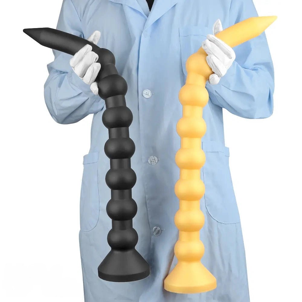 Graduated Beads Anal Dildo - Large Thick Huge Dildo