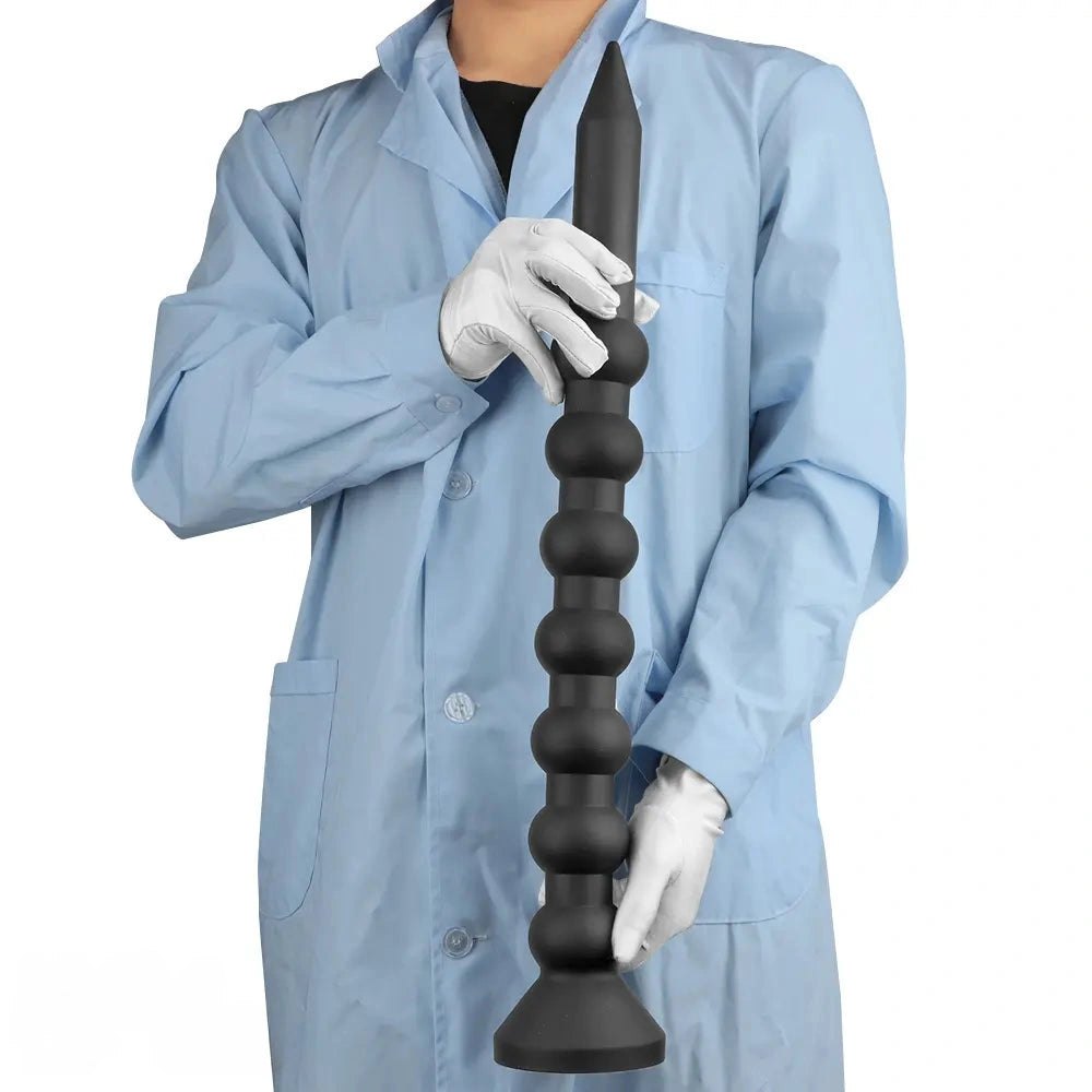 Graduated Beads Anal Dildo - Large Thick Huge Dildo