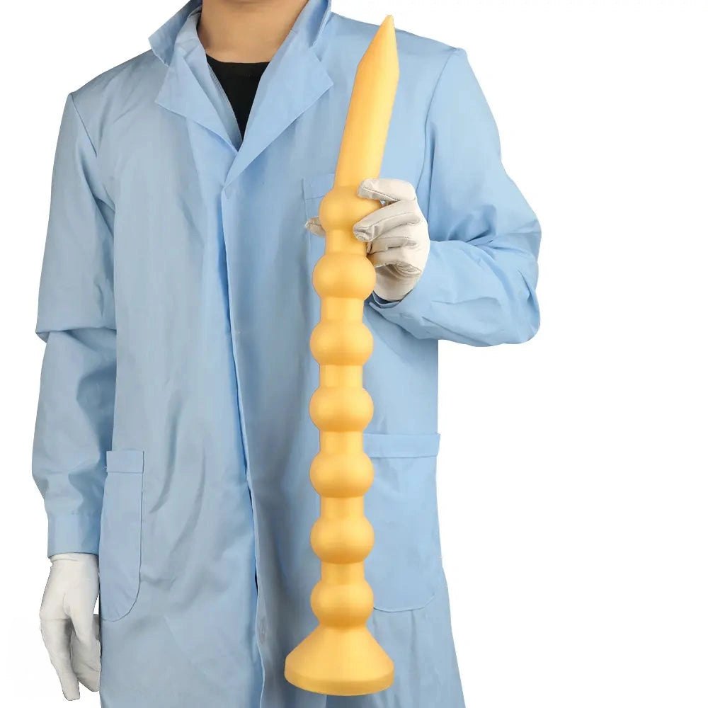 Graduated Beads Anal Dildo - Large Thick Huge Dildo