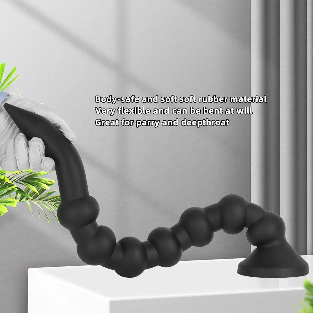 Graduated Beads Anal Dildo - Large Thick Huge Dildo