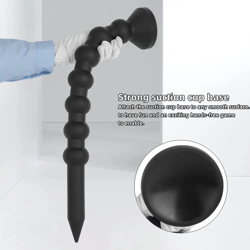 Graduated Beads Anal Dildo - Large Thick Huge Dildo