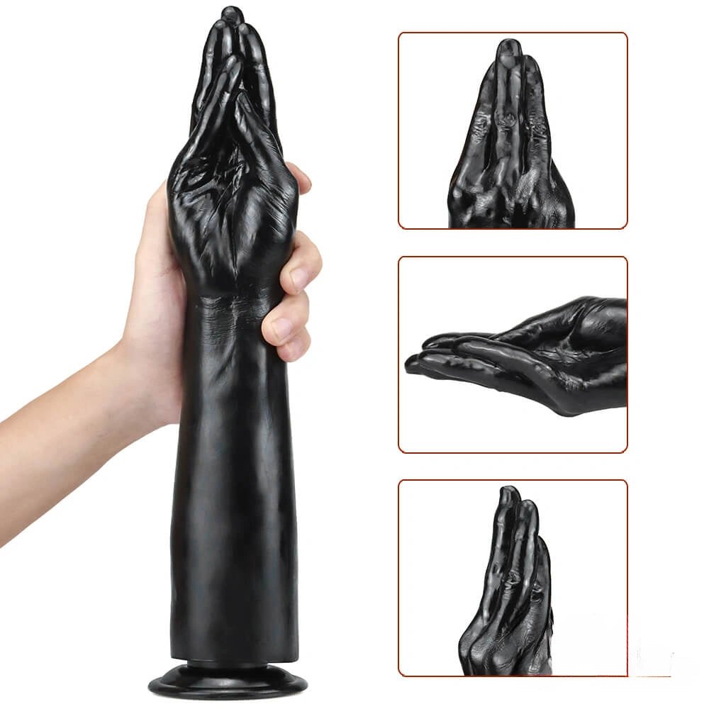 Graduated Fist Dildo - Large PVC Fisting Dildo 14.7in
