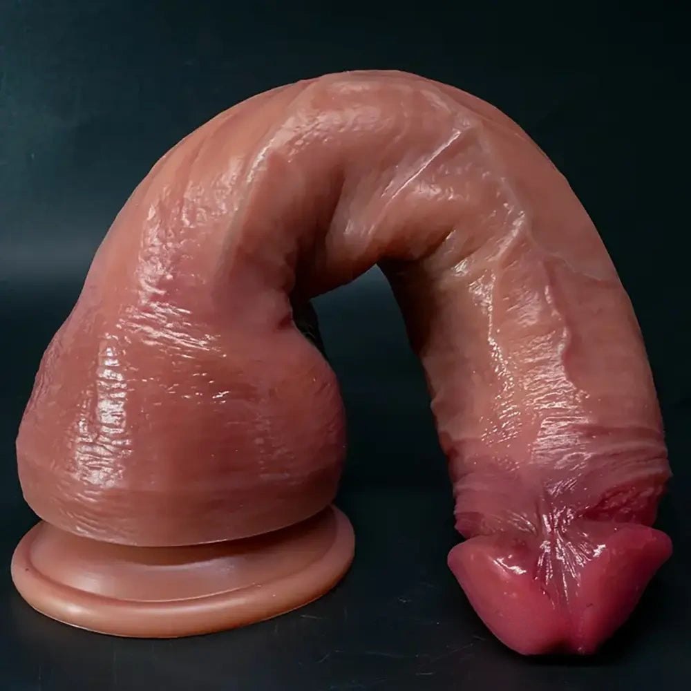 Graduated Size Suction Dildo - Suction Cup Realistic Dildo