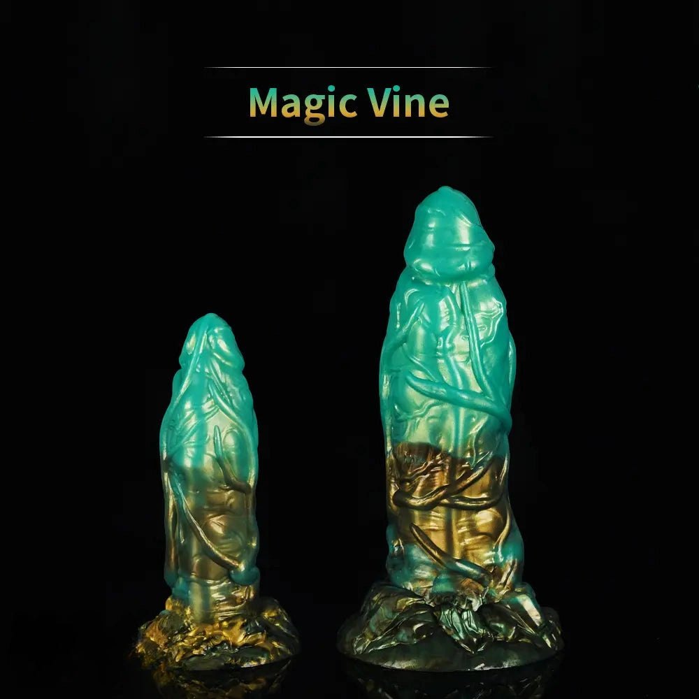 Green Knotted Animal Dildo - Fantasy Knot Animal Dildo