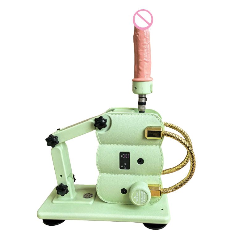 Green Portable Retractable Sex Machine - Mechanical Sex Machine