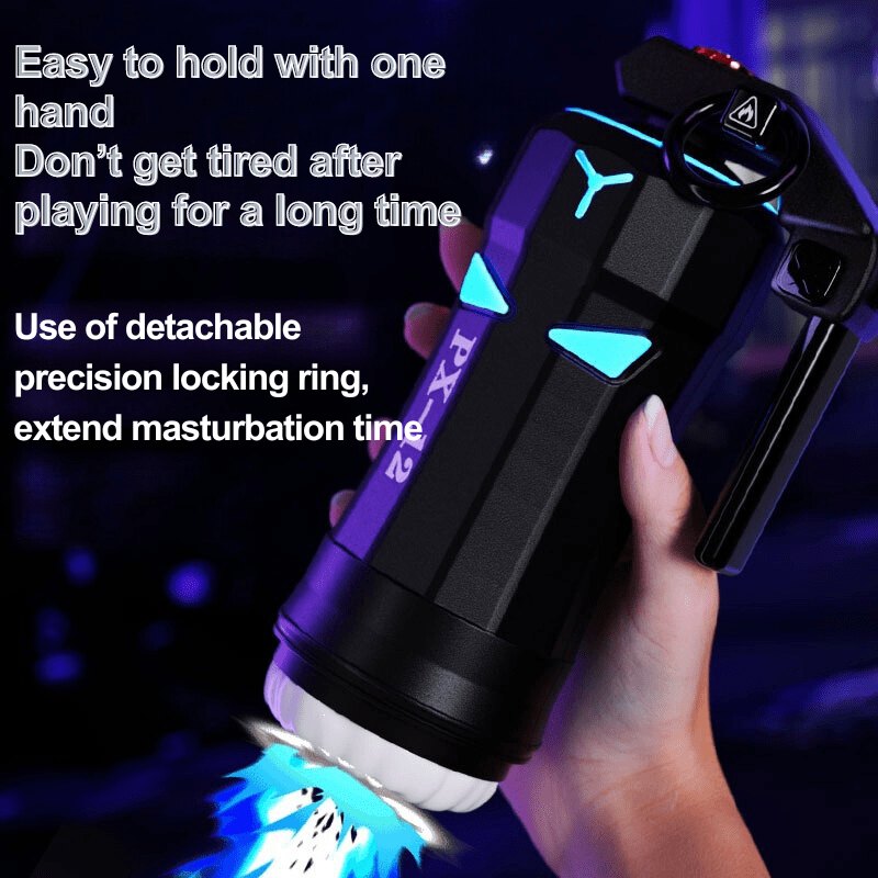 Grenade Grip Male Masturbator - Textured Grip Masturbator
