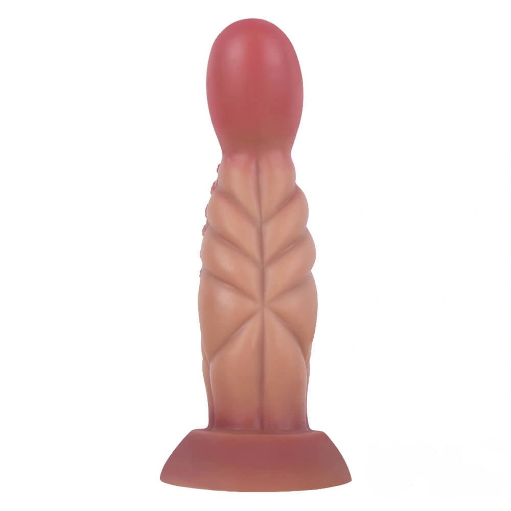Grenade Head Fantasy Dildo - Ribbed Monster Dildo