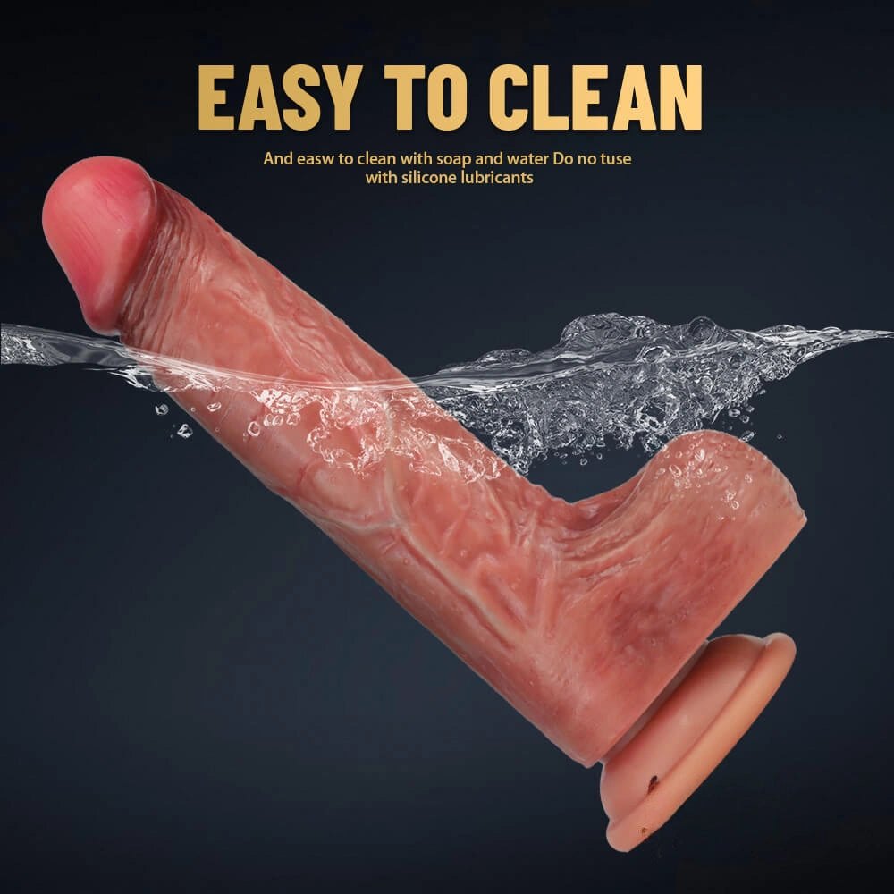 G-Spot Suction Cup Dildo 9.25 in - Suction Cup Dildo