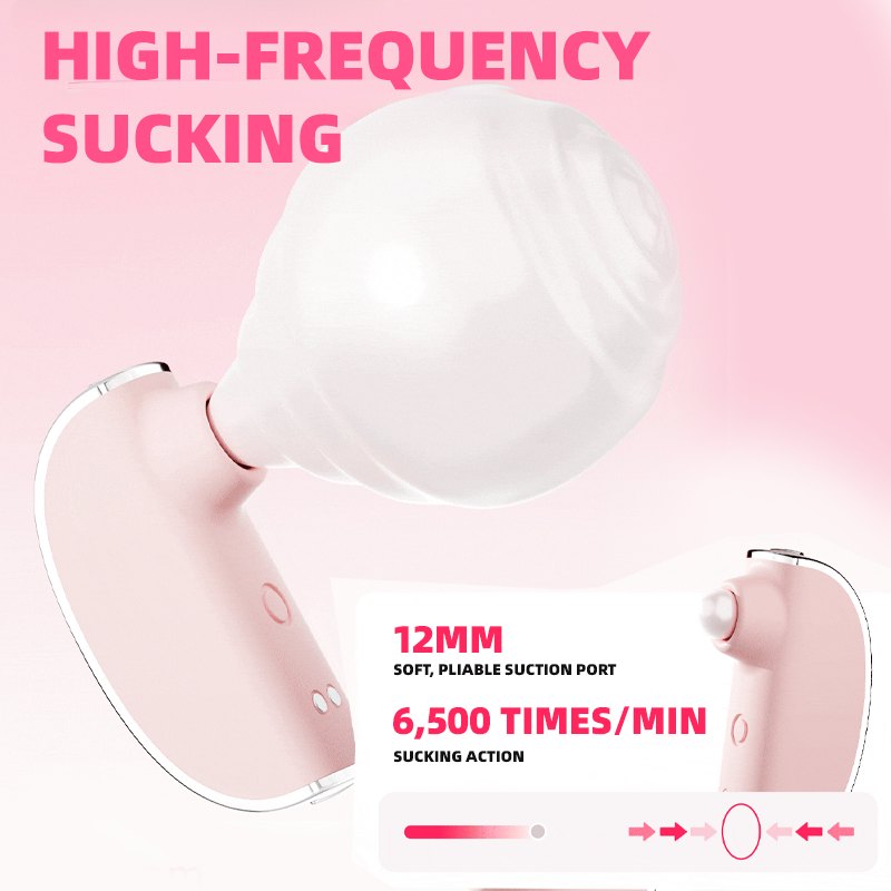 Guitar Charm Suction Vibrator - Clitoral Suction Vibrator