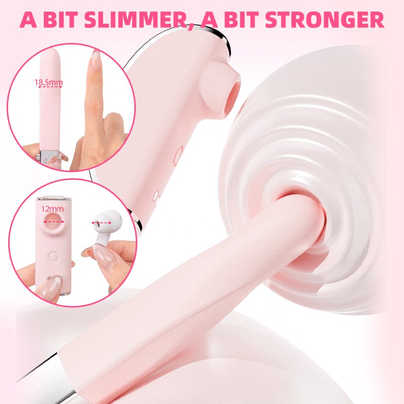 Guitar Charm Suction Vibrator - Clitoral Suction Vibrator