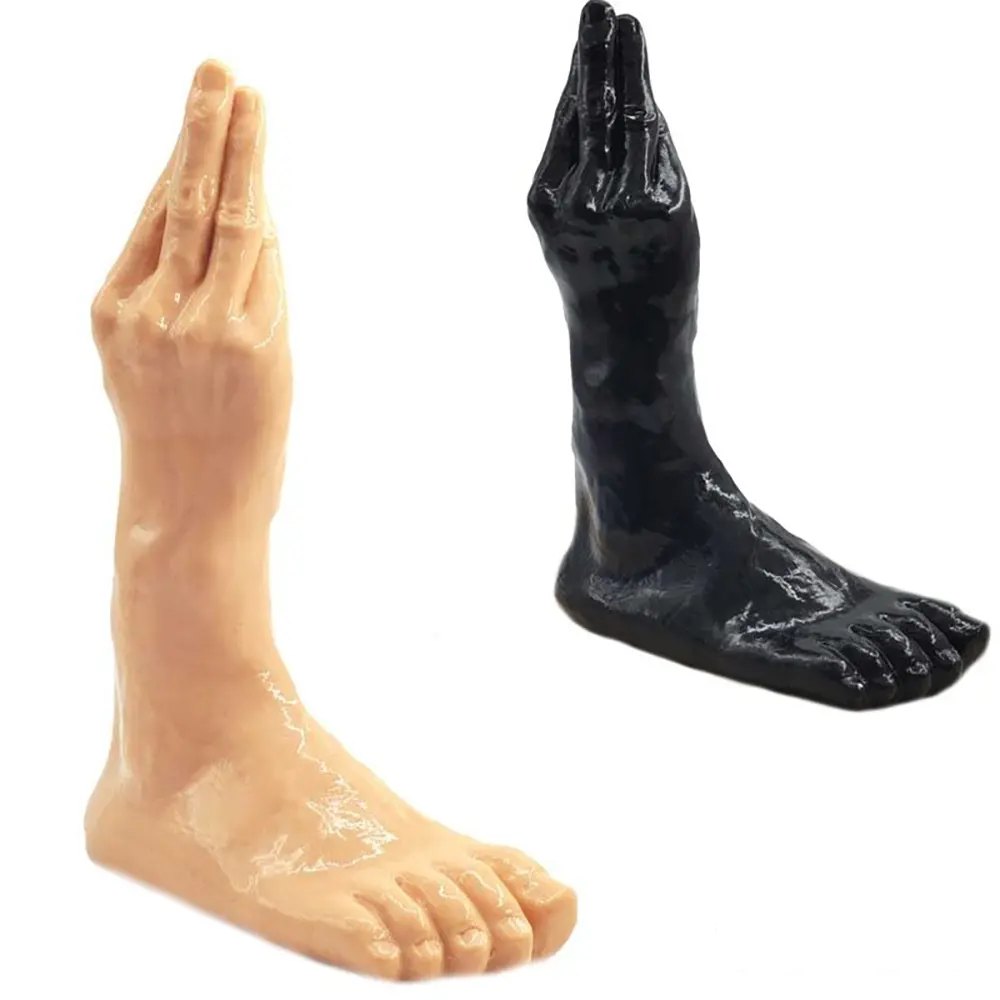 Hand and Foot Shaped Fantasy Dildo - Big Dildo