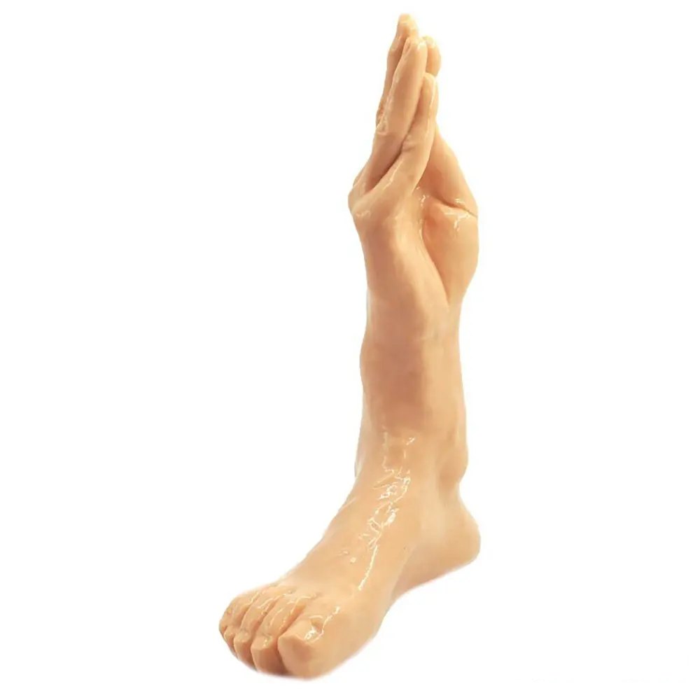 Hand and Foot Shaped Fantasy Dildo - Big Dildo