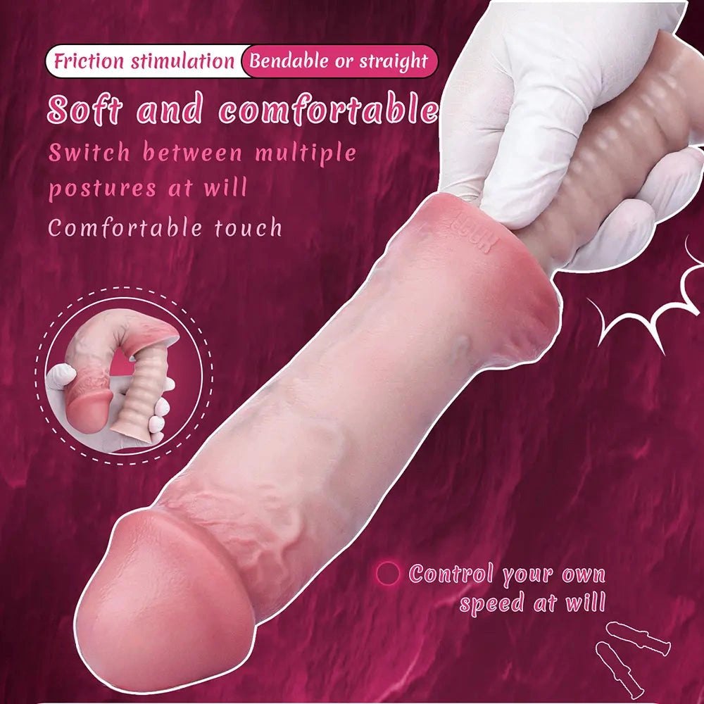 Handheld Grip Cock Dildo - Realistic Handheld Dildo