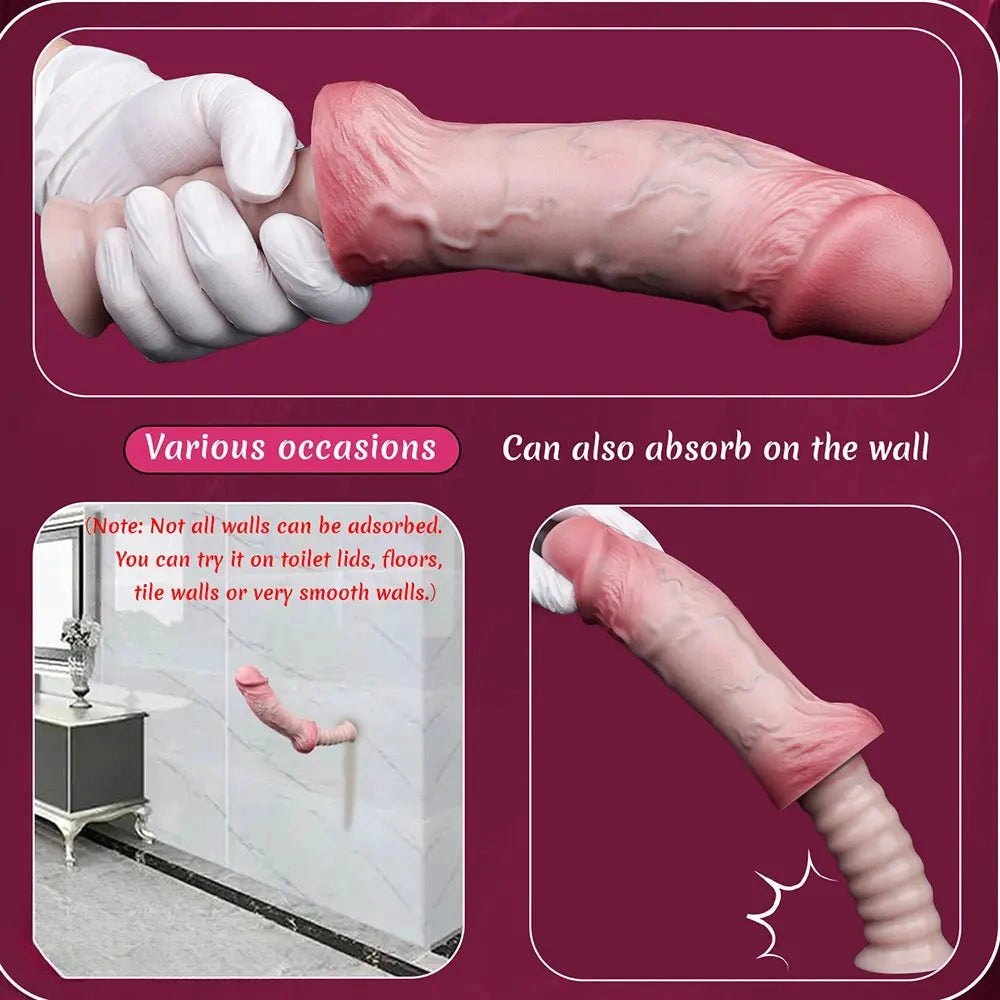 Handheld Grip Cock Dildo - Realistic Handheld Dildo