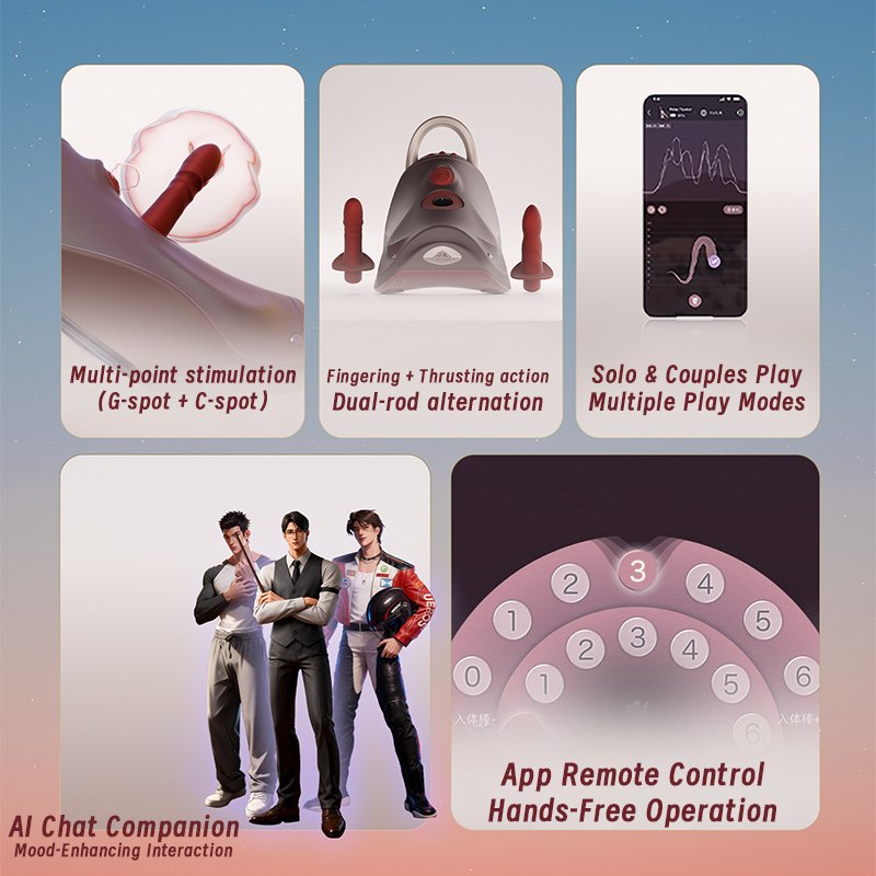 Hands-Free Rocking Sex Machine - Mechanical Sex Machine