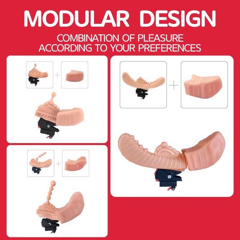 Hands-Free Triple Stimulation Machine - Automatic Sex Machine