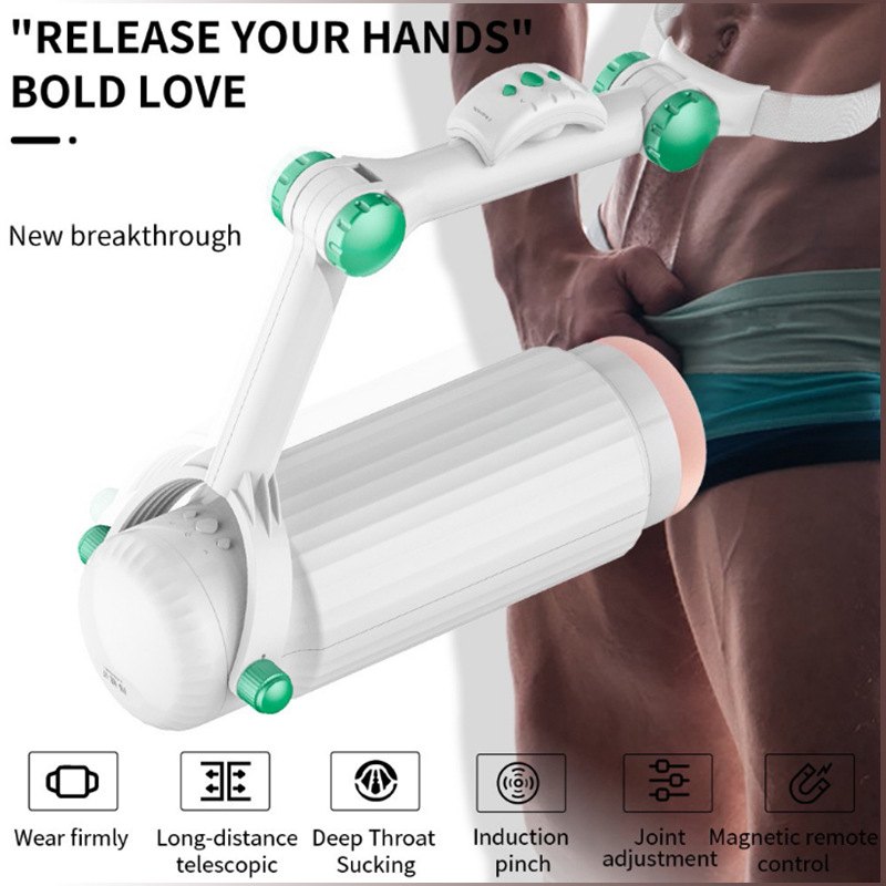 Hands-Free Wearable Male Masturbator - Wearable Stroker