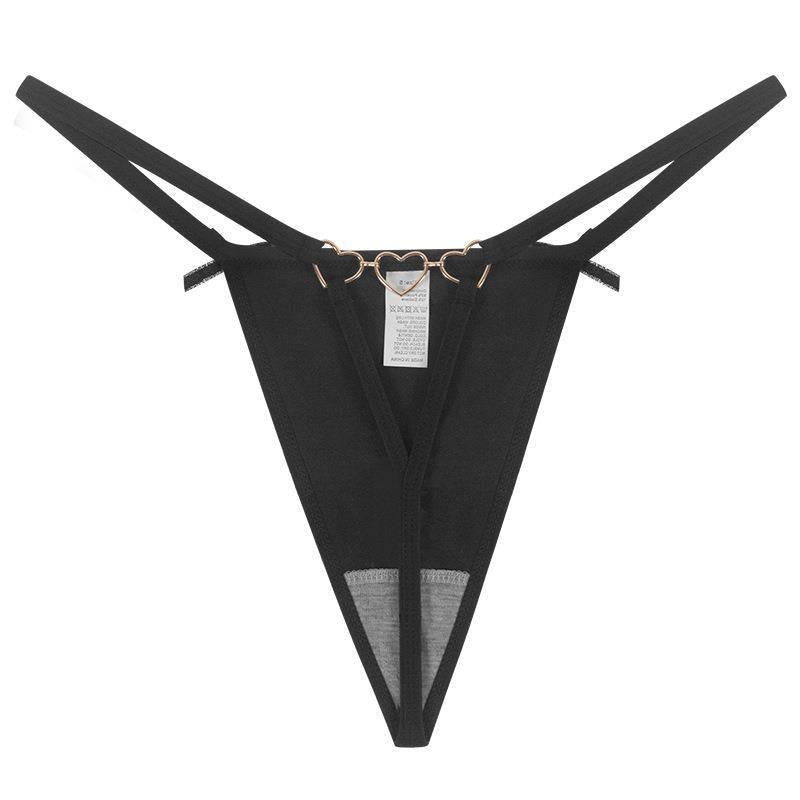 Heart Chain Low-Waist Thong - Sexy G String Thong