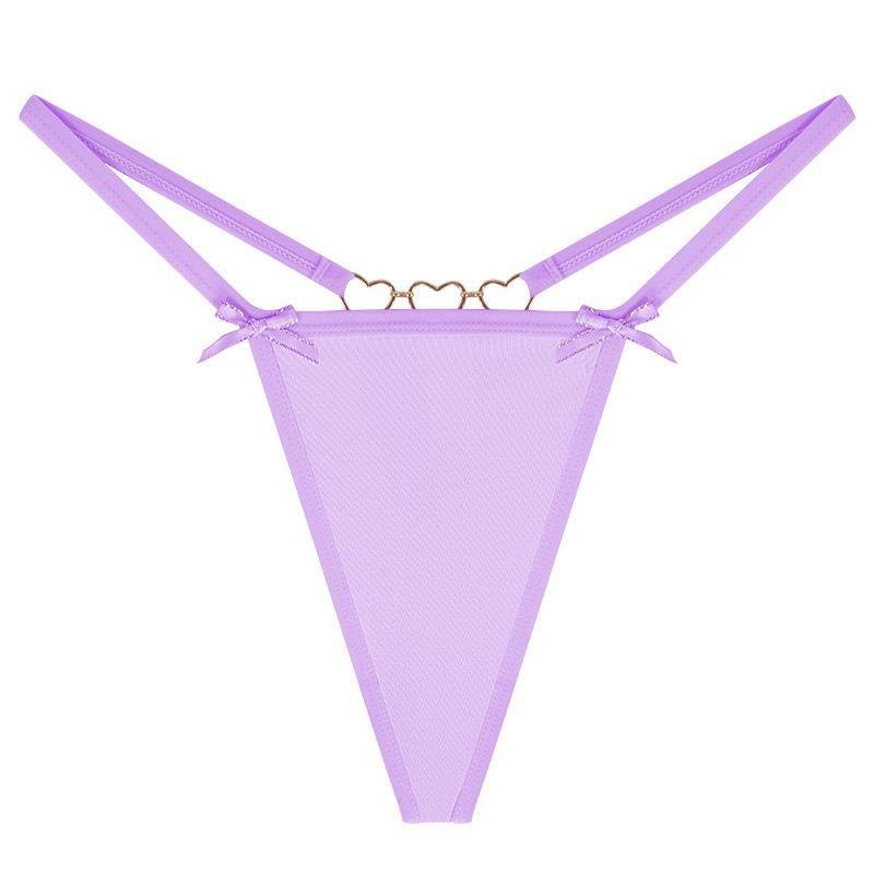 Heart Chain Low-Waist Thong - Sexy G String Thong