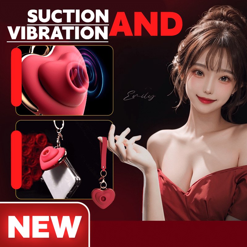 Heart Pendant Clitoral Sucker - Clitoral Suction Vibrator