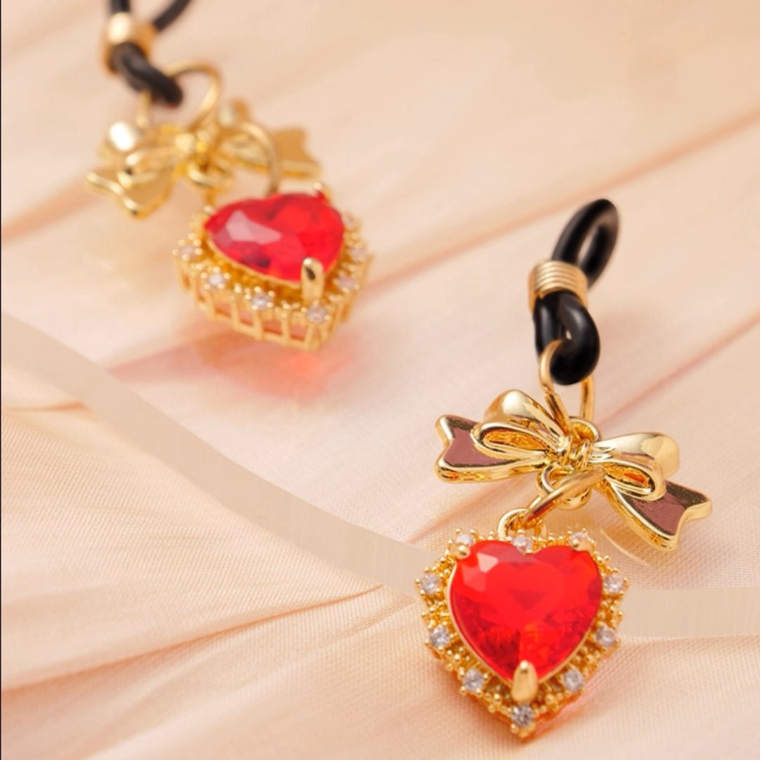 Heart Star Bell Nipple Clamps - Adjustable Alloy Pair