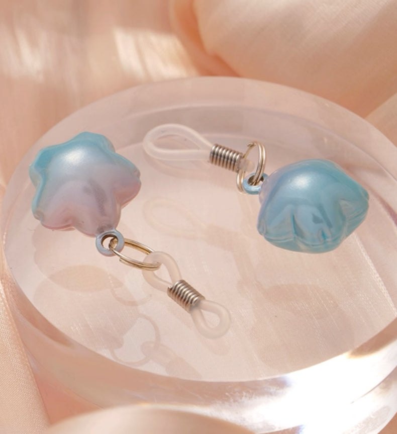 Heart Star Bell Nipple Clamps - Adjustable Alloy Pair