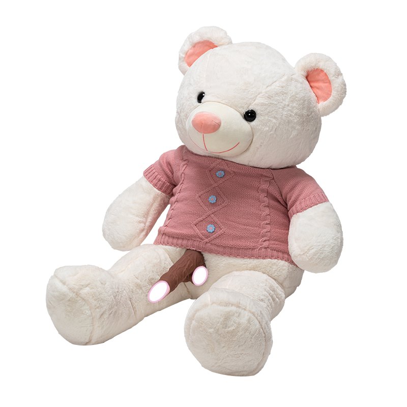 Heated Plush Bear Sex Machine - Vibrating Thrusting Sex Machine