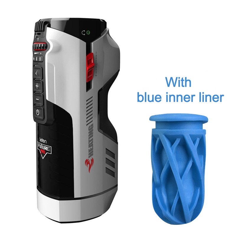 Heated Sucking Sound Masturbator - Expandable Male Stroker