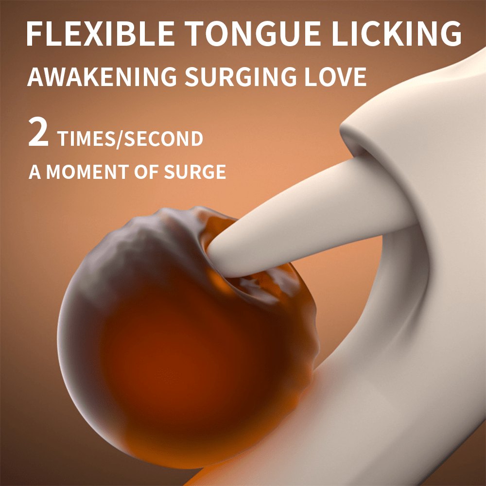 Heated Tongue-Licking G-Spot Vibe - Rabbit G-Spot Vibrator