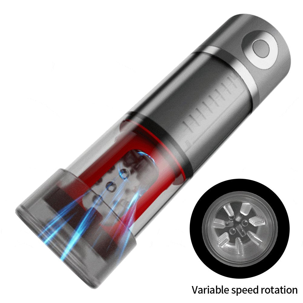 Heating Rotation Masturbation Cup - Male Stroker Toy