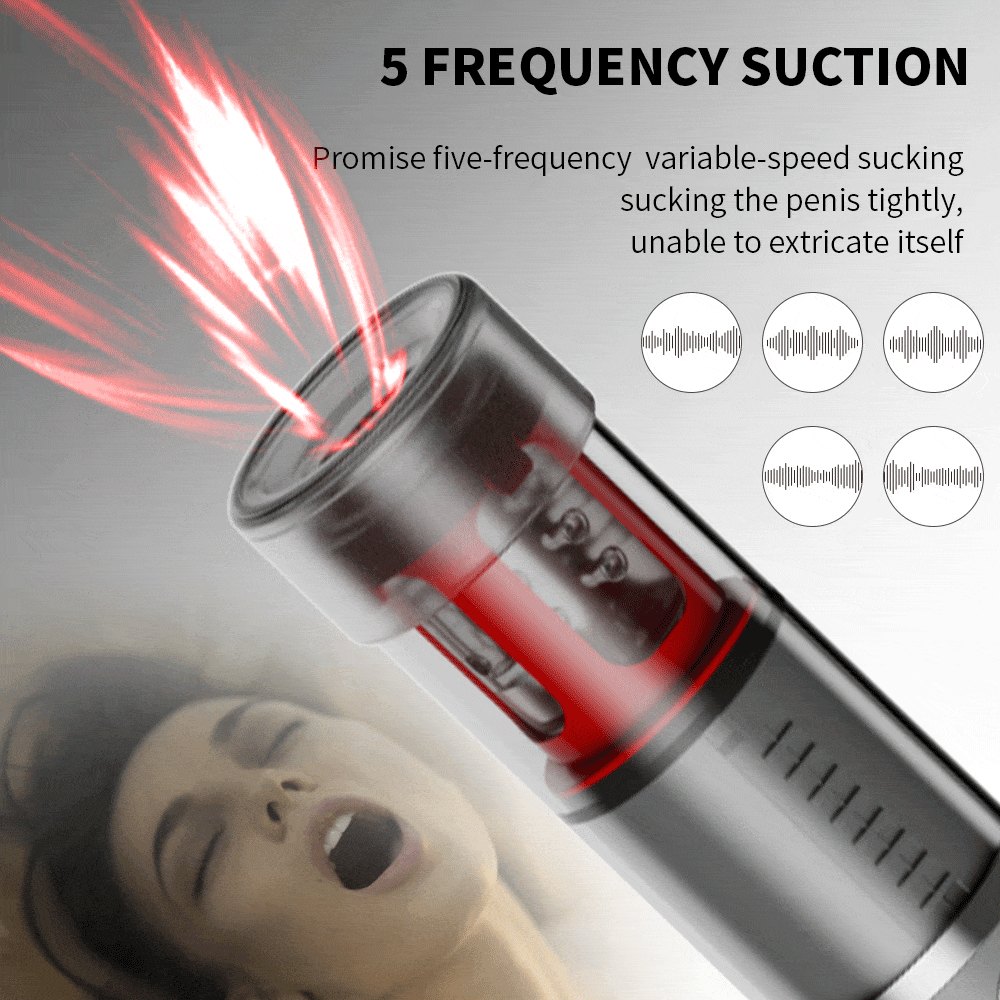 Heating Rotation Masturbation Cup - Male Stroker Toy