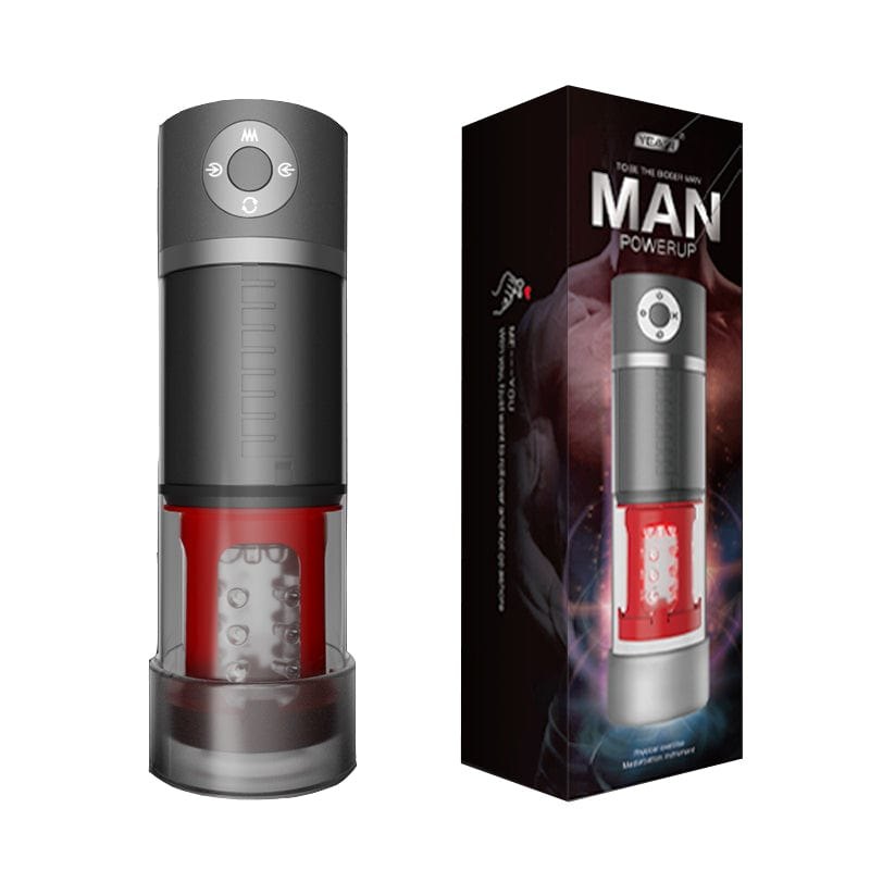 Heating Rotation Masturbation Cup - Male Stroker Toy